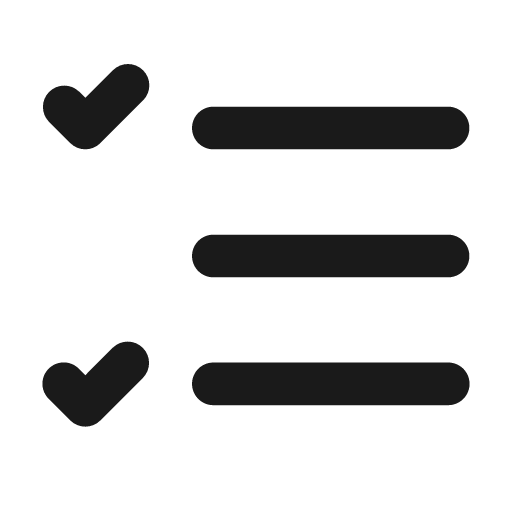 Multiselect ltr 24 filled icon, filled style, from Fluent UI System Icons