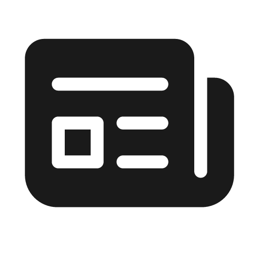 News 20 filled icon, filled style, from Fluent UI System Icons