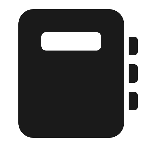 Notebook 32 filled icon, filled style, from Fluent UI System Icons