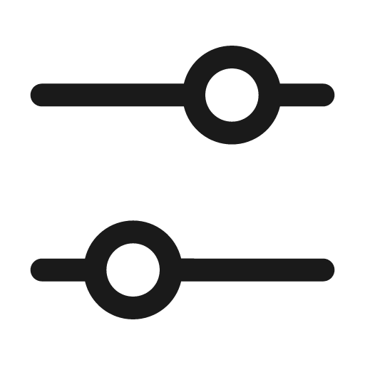 Options 24 regular icon, solid style, from Fluent UI System Icons