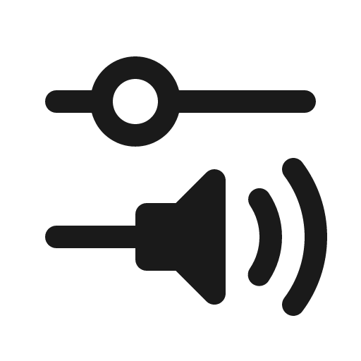 Options speaker 16 regular icon, solid style, from Fluent UI System Icons