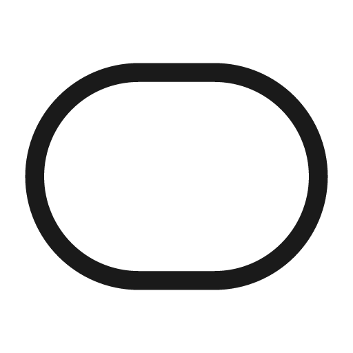 Oval 28 regular icon, solid style, from Fluent UI System Icons