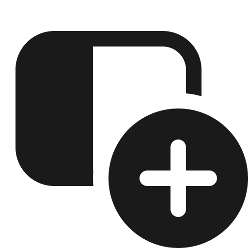 Panel left add 16 filled icon, filled style, from Fluent UI System Icons
