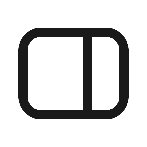 Panel right 16 regular icon, solid style, from Fluent UI System Icons