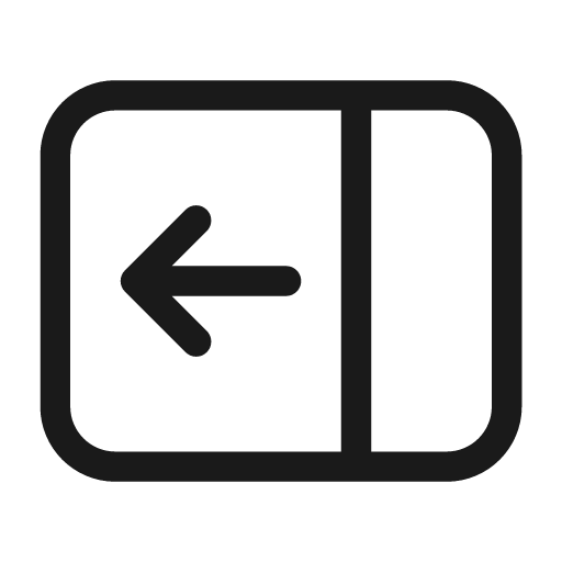 Panel right expand 28 regular icon, solid style, from Fluent UI System Icons