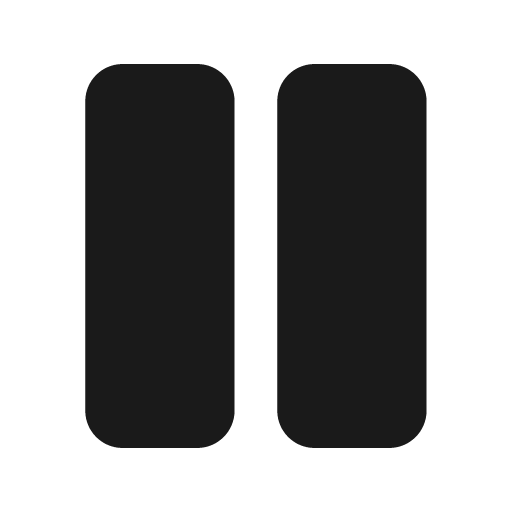 Pause 24 filled icon, filled style, from Fluent UI System Icons