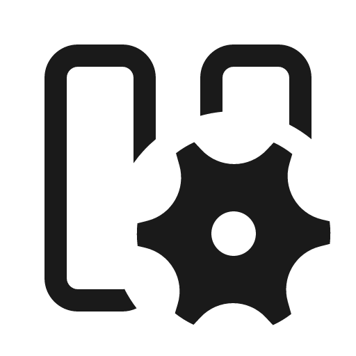 Pause settings 16 regular icon, solid style, from Fluent UI System Icons