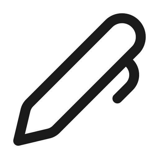 Pen 24 regular icon, solid style, from Fluent UI System Icons