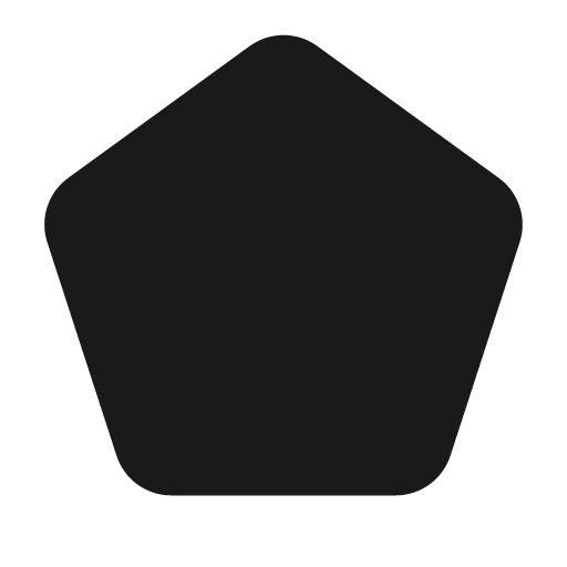 Pentagon 32 filled icon, filled style, from Fluent UI System Icons