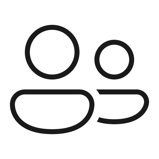 People 32 light icon, light style, from Fluent UI System Icons