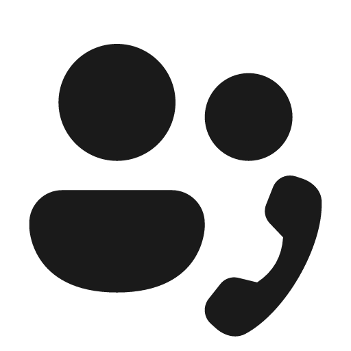 People call 24 filled icon, filled style, from Fluent UI System Icons