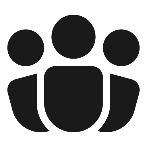 People community 20 filled icon, filled style, from Fluent UI System Icons