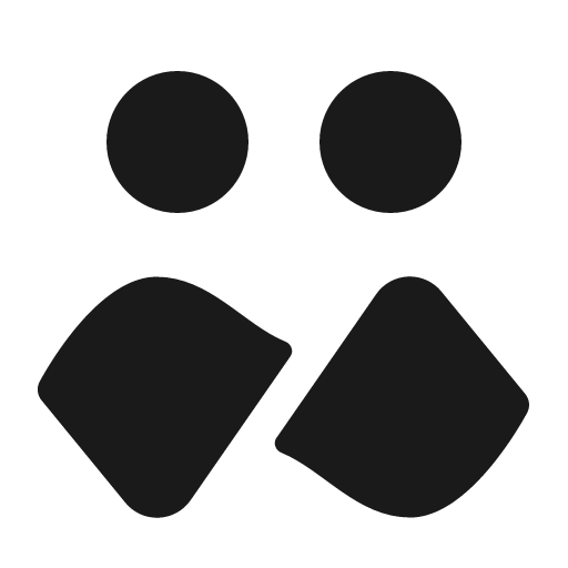 People interwoven 16 filled icon, filled style, from Fluent UI System Icons