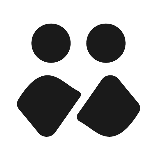 People interwoven 20 filled icon, filled style, from Fluent UI System Icons