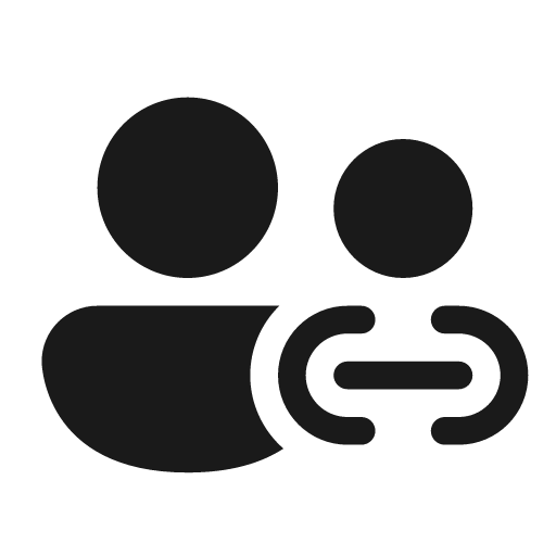 People link 20 filled icon, filled style, from Fluent UI System Icons