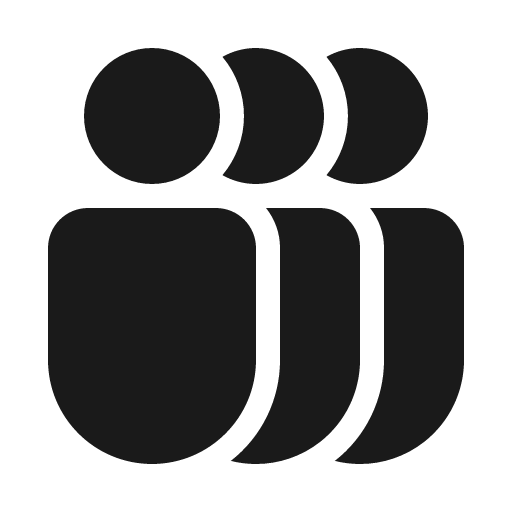 People queue 32 filled icon, filled style, from Fluent UI System Icons