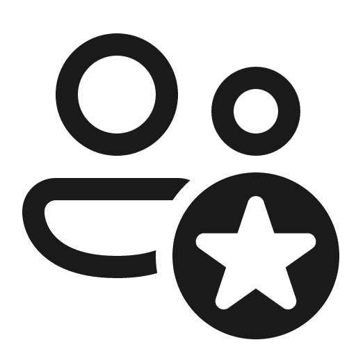 People star 32 regular icon, solid style, from Fluent UI System Icons