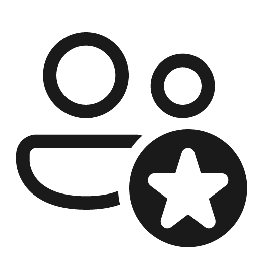 People star 48 regular icon, solid style, from Fluent UI System Icons
