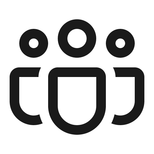 People team 16 regular icon, solid style, from Fluent UI System Icons
