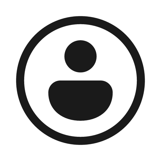Person circle 20 regular icon, solid style, from Fluent UI System Icons