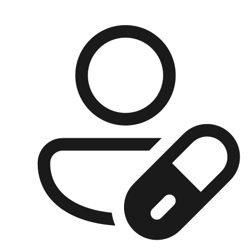 Person pill 20 regular icon, solid style, from Fluent UI System Icons