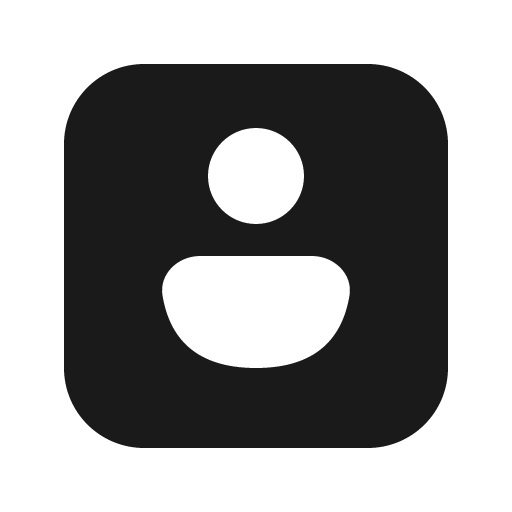 Person square 16 filled icon, filled style, from Fluent UI System Icons
