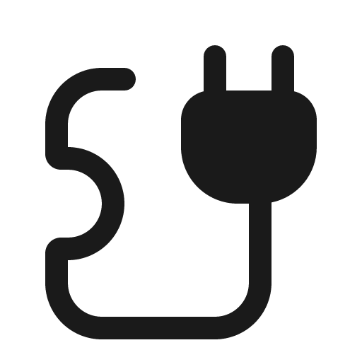 Plug puzzle 16 filled icon, filled style, from Fluent UI System Icons