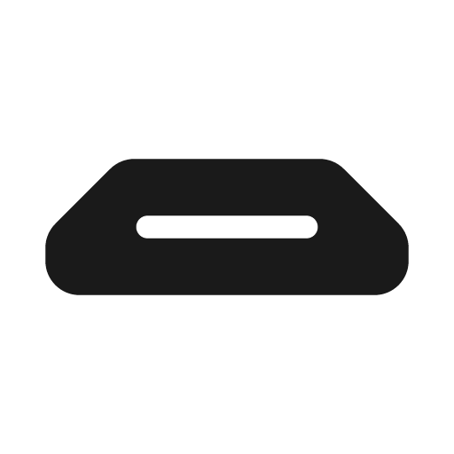 Port hdmi 20 filled icon, filled style, from Fluent UI System Icons