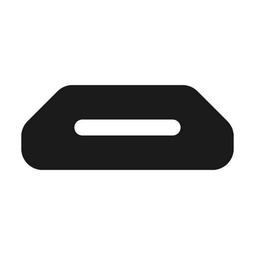 Port hdmi 24 filled icon, filled style, from Fluent UI System Icons