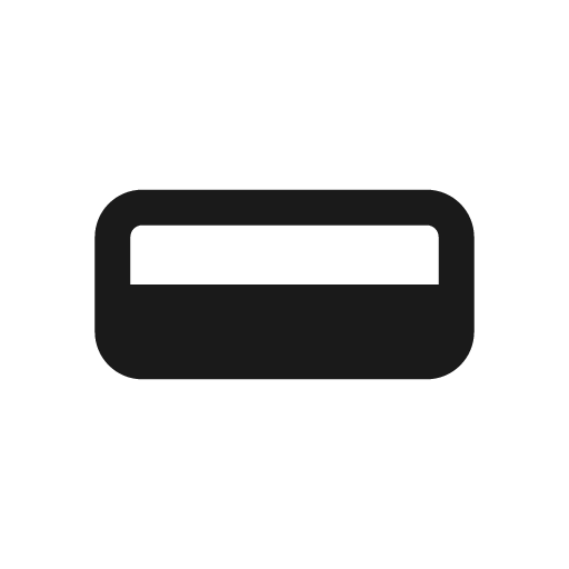 Port usb a 24 regular icon, solid style, from Fluent UI System Icons