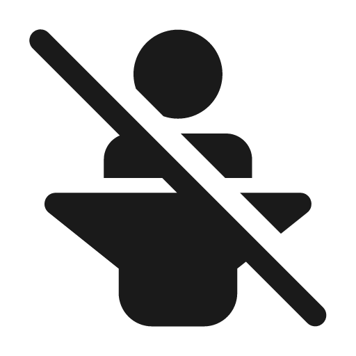Presenter off 24 filled icon, filled style, from Fluent UI System Icons