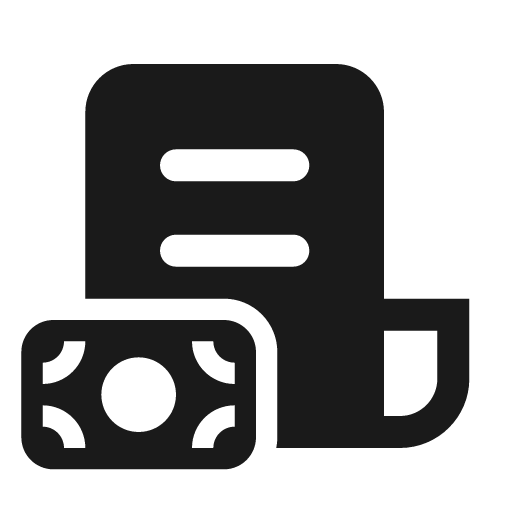 Receipt money 24 filled icon, filled style, from Fluent UI System Icons