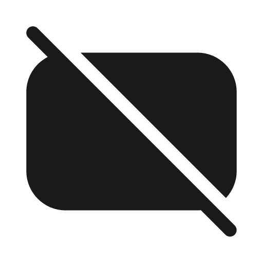 Rectangle landscape off 20 filled icon, filled style, from Fluent UI System Icons