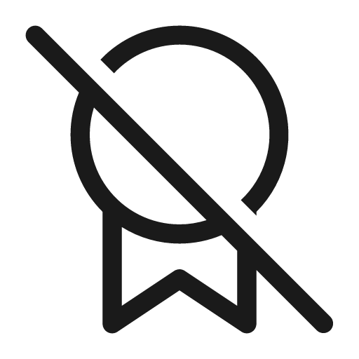 Ribbon off 28 regular icon, solid style, from Fluent UI System Icons