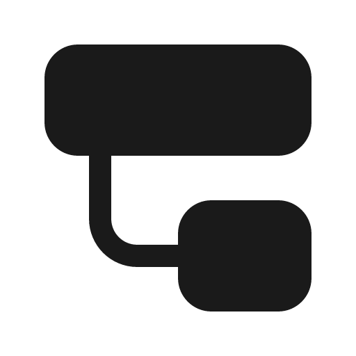 Row child 24 filled icon, filled style, from Fluent UI System Icons