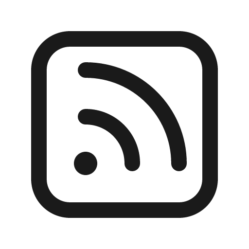 Rss 16 regular icon, solid style, from Fluent UI System Icons