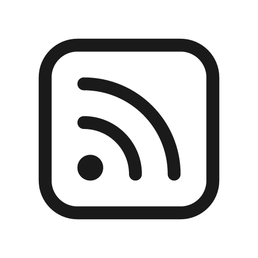 Rss 20 regular icon, solid style, from Fluent UI System Icons
