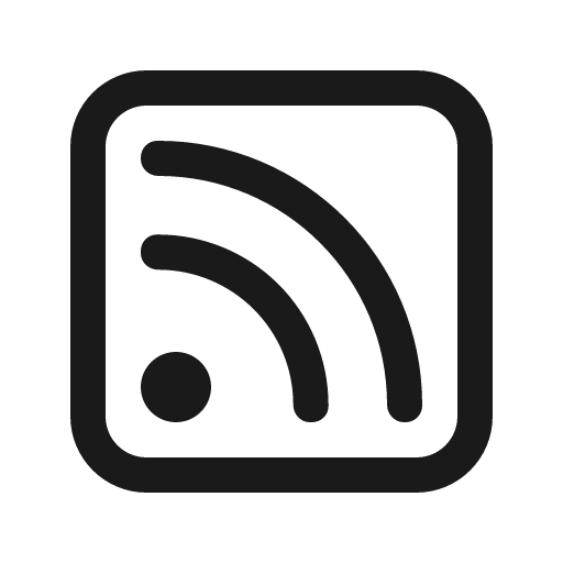 Rss 24 regular icon, solid style, from Fluent UI System Icons