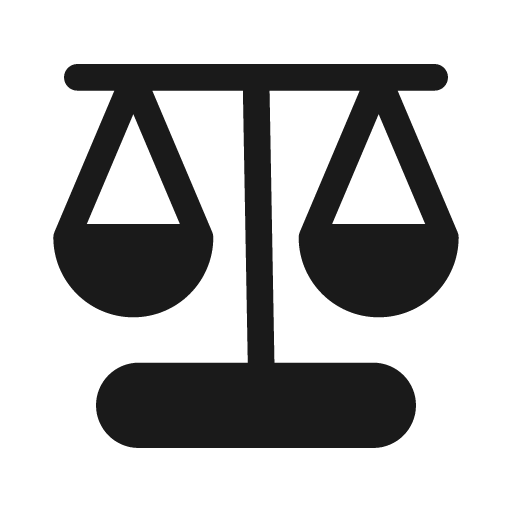 Scales 48 filled icon, filled style, from Fluent UI System Icons