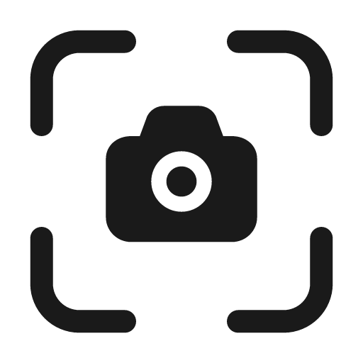 Scan camera 24 regular icon, solid style, from Fluent UI System Icons