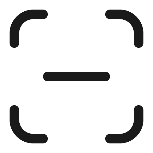 Scan dash 16 regular icon, solid style, from Fluent UI System Icons
