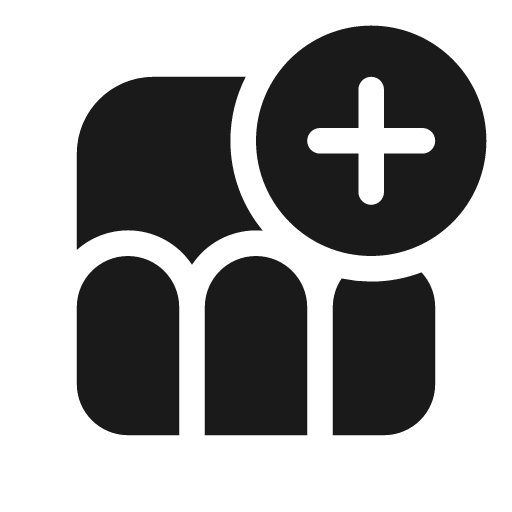 Seat add 20 filled icon, filled style, from Fluent UI System Icons