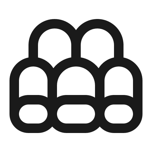 Seat multiple stadium 16 regular icon, solid style, from Fluent UI System Icons