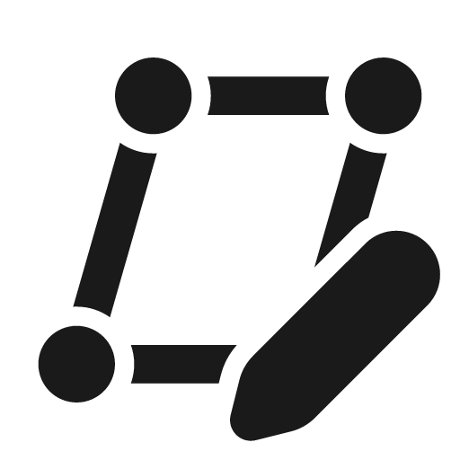 Select object skew edit 24 filled icon, filled style, from Fluent UI System Icons