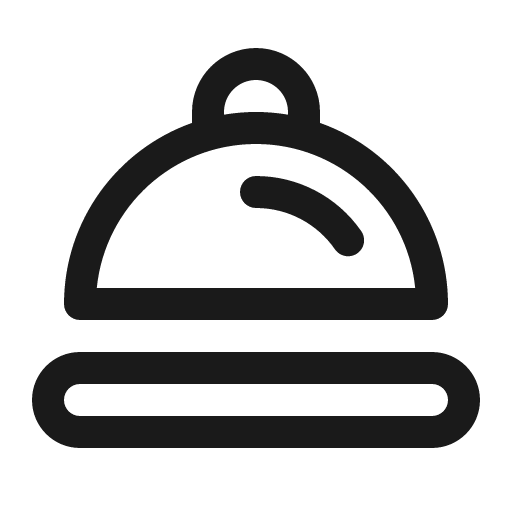 Service bell 16 regular icon, solid style, from Fluent UI System Icons