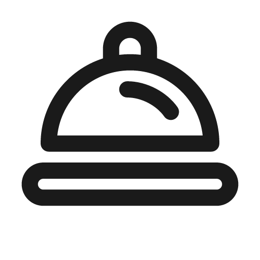 Service bell 24 regular icon, solid style, from Fluent UI System Icons