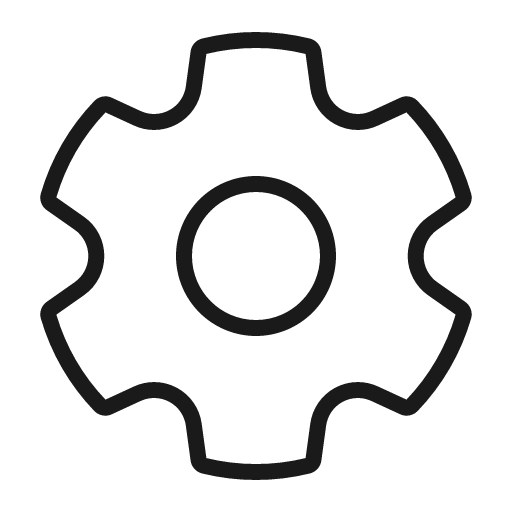 Settings 32 light icon, light style, from Fluent UI System Icons