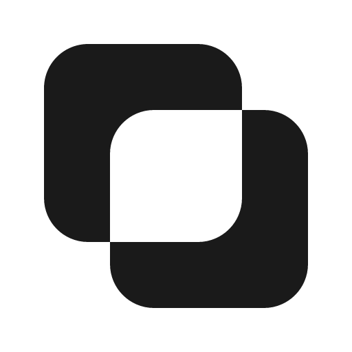 Shape exclude 16 filled icon, filled style, from Fluent UI System Icons