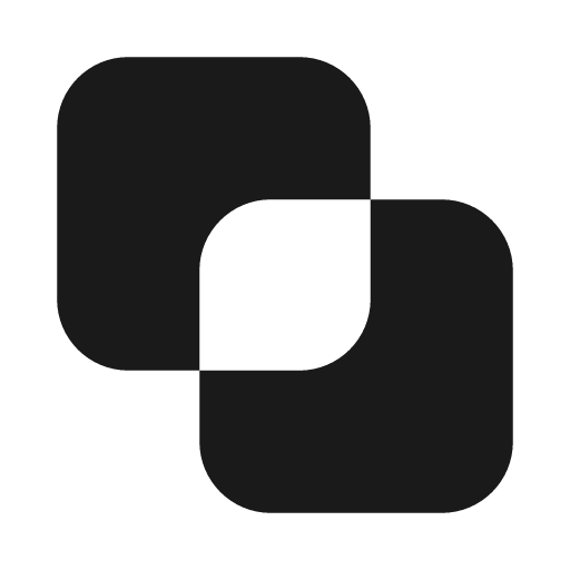 Shape exclude 20 filled icon, filled style, from Fluent UI System Icons