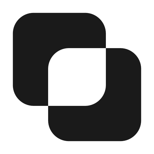 Shape exclude 24 filled icon, filled style, from Fluent UI System Icons